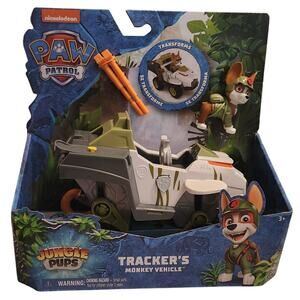 Nickelodeon Paw Patrol Jungle Pups Tracker's Monkey Vehicle